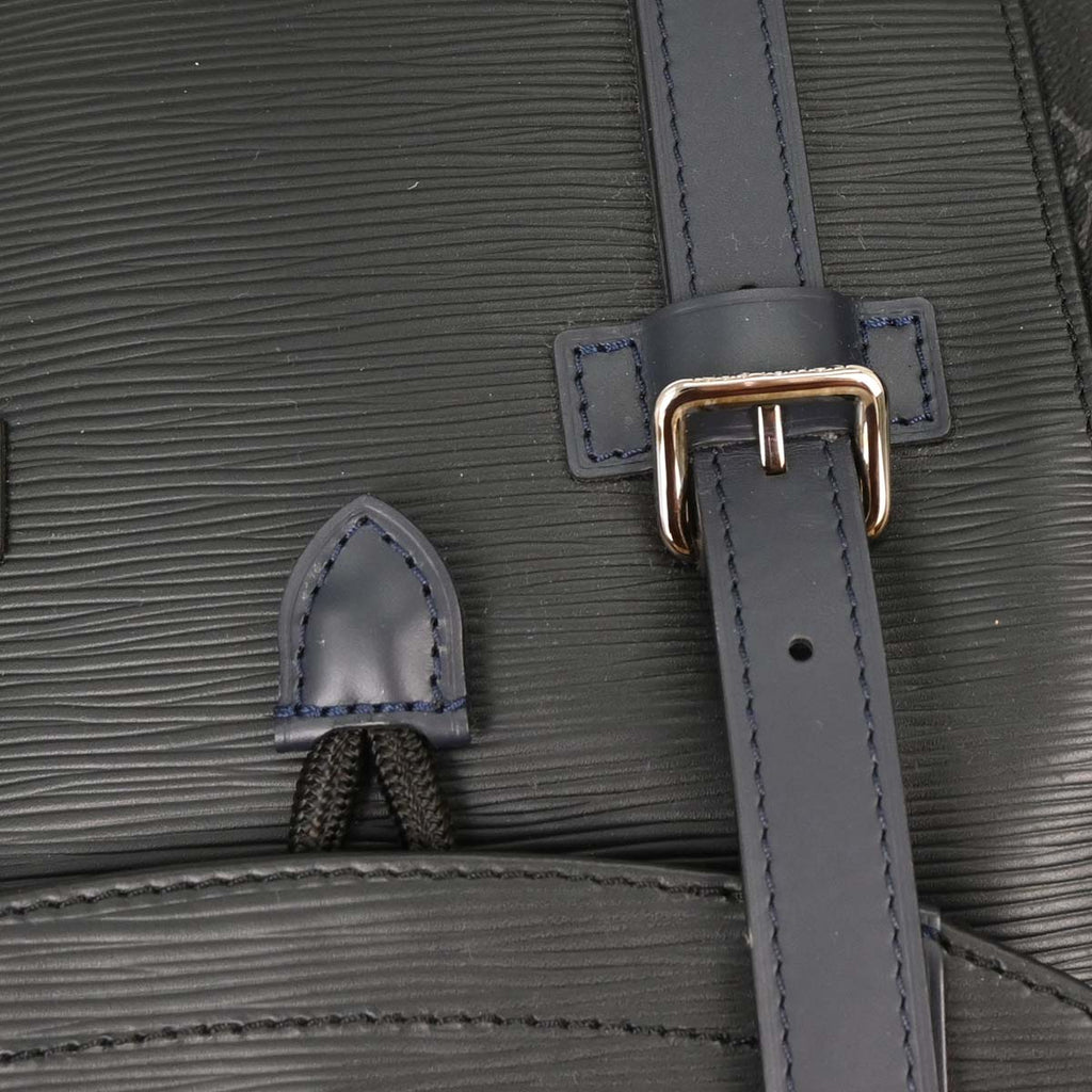 Louis Vuitton 2017 Epi Monogram Eclipse Christopher PM Backpack M53424