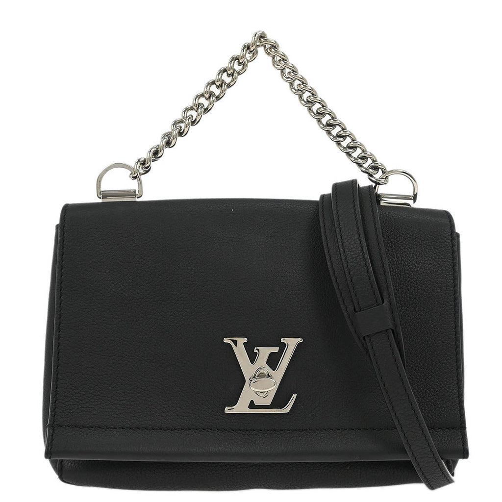 Louis Vuitton Black Lockme II BB 2way Shoulder Handbag M51200