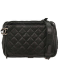 Chanel Black Caviar Business Trip Camera Bag