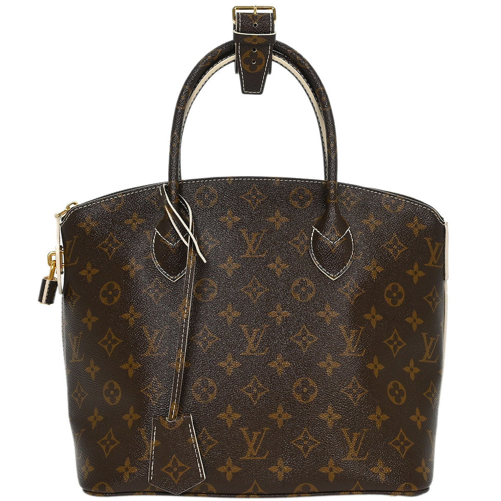 Louis Vuitton Shiny Monogram Lockit PM Handbag M40597