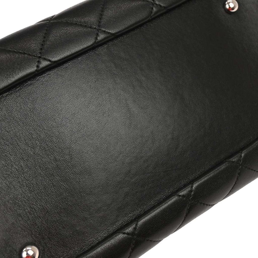 Chanel 2017-2018 Black Lambskin Trendy CC Bowling Bag