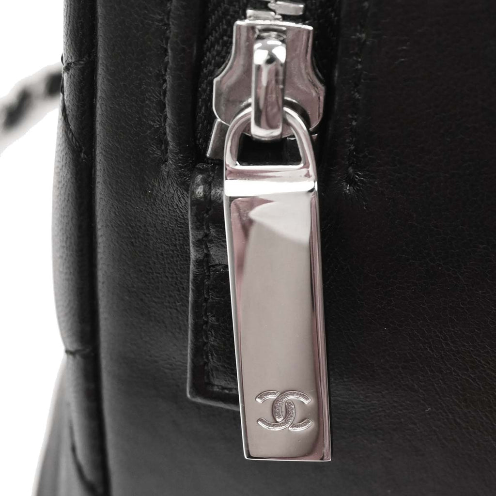 Chanel 2017-2018 Black Lambskin Trendy CC Bowling Bag