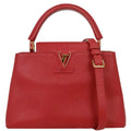 Louis Vuitton Red Capucines PM 2way Shoulder Handbag M43935