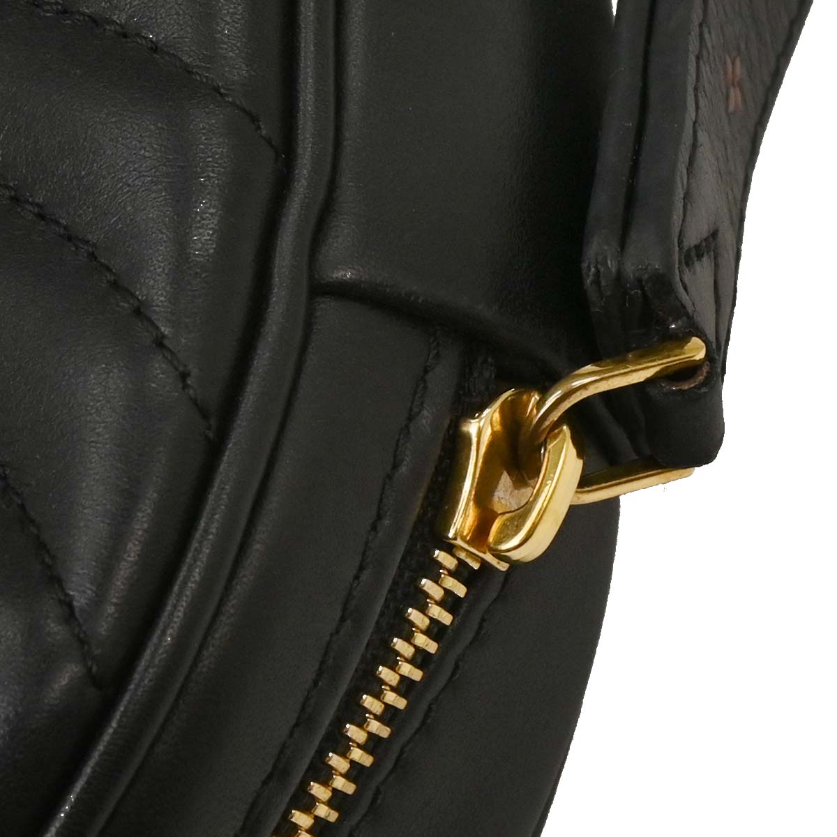 Louis Vuitton Black New Wave Heart Clutch Shoulder Bag M52796