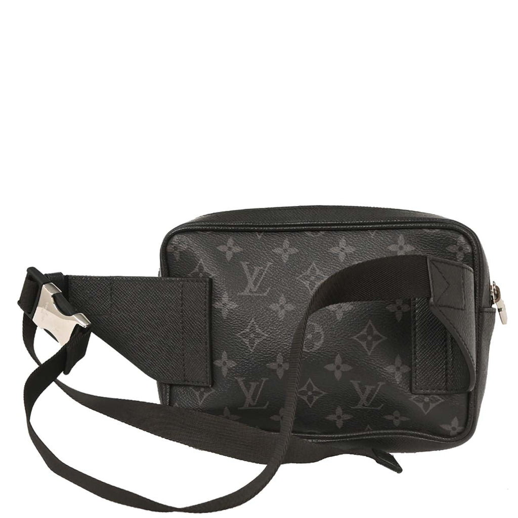 Louis Vuitton 2019 Monogram Eclipse Taigalama Bum Bag M30245