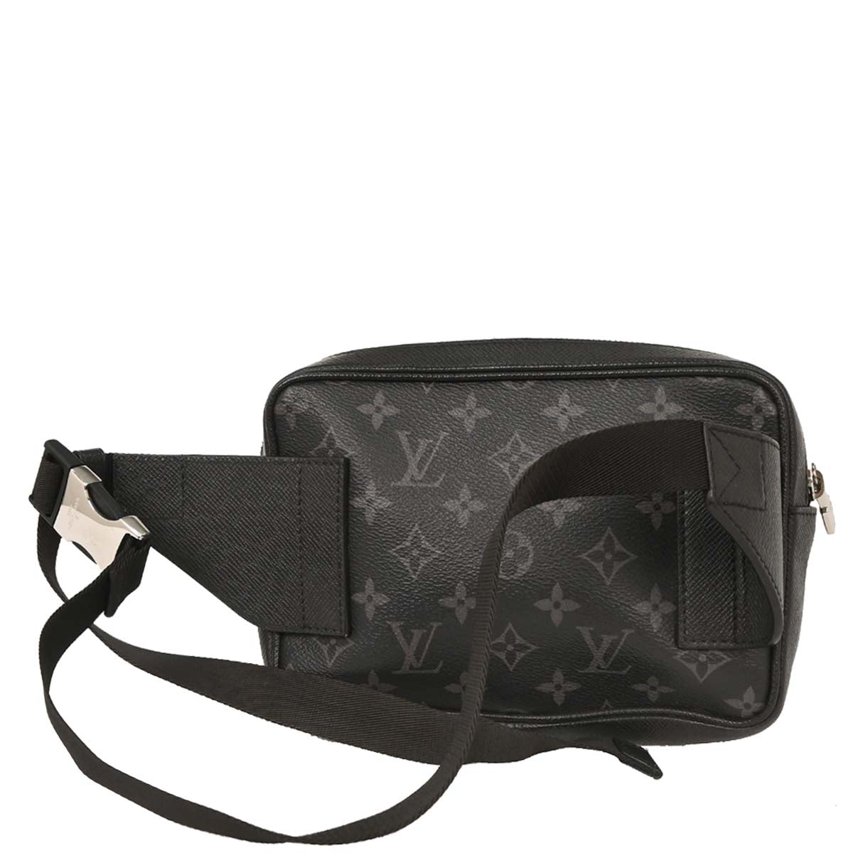 Louis Vuitton 2019 Monogram Eclipse Taigalama Bum Bag M30245