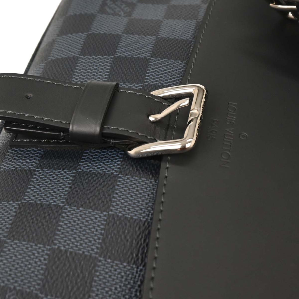 Louis Vuitton Damier Cobalt Newport MM Crossbody Bag N41585