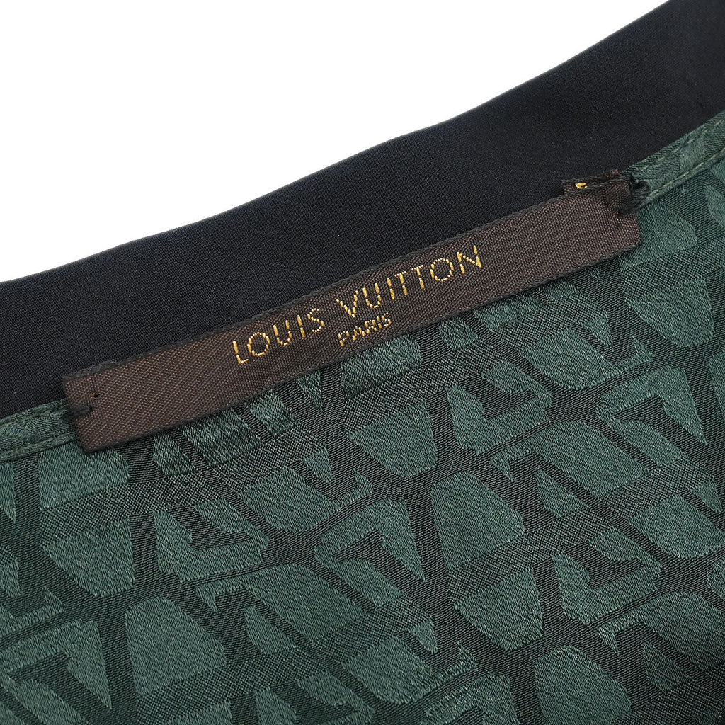 Louis Vuitton 2012 Short Sleeve Top Dark Green