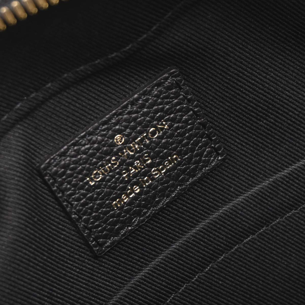 Louis Vuitton Black Monogram Empreinte Saintonge Crossbody M44593