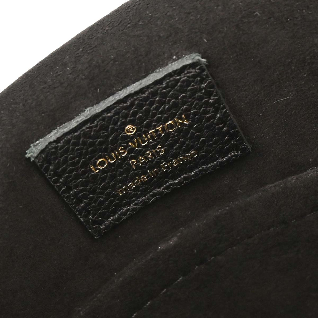 Louis Vuitton Black Monogram Empreinte Juno Shoulder Bag M43143