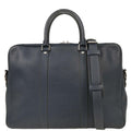 Louis Vuitton Blue Taiga Porte Document Voyage PM Handbag M30639