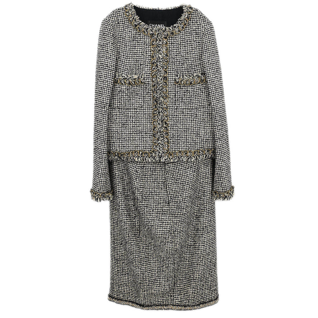 Chanel 2010 Setup Suit Jacket Skirt #34 #38