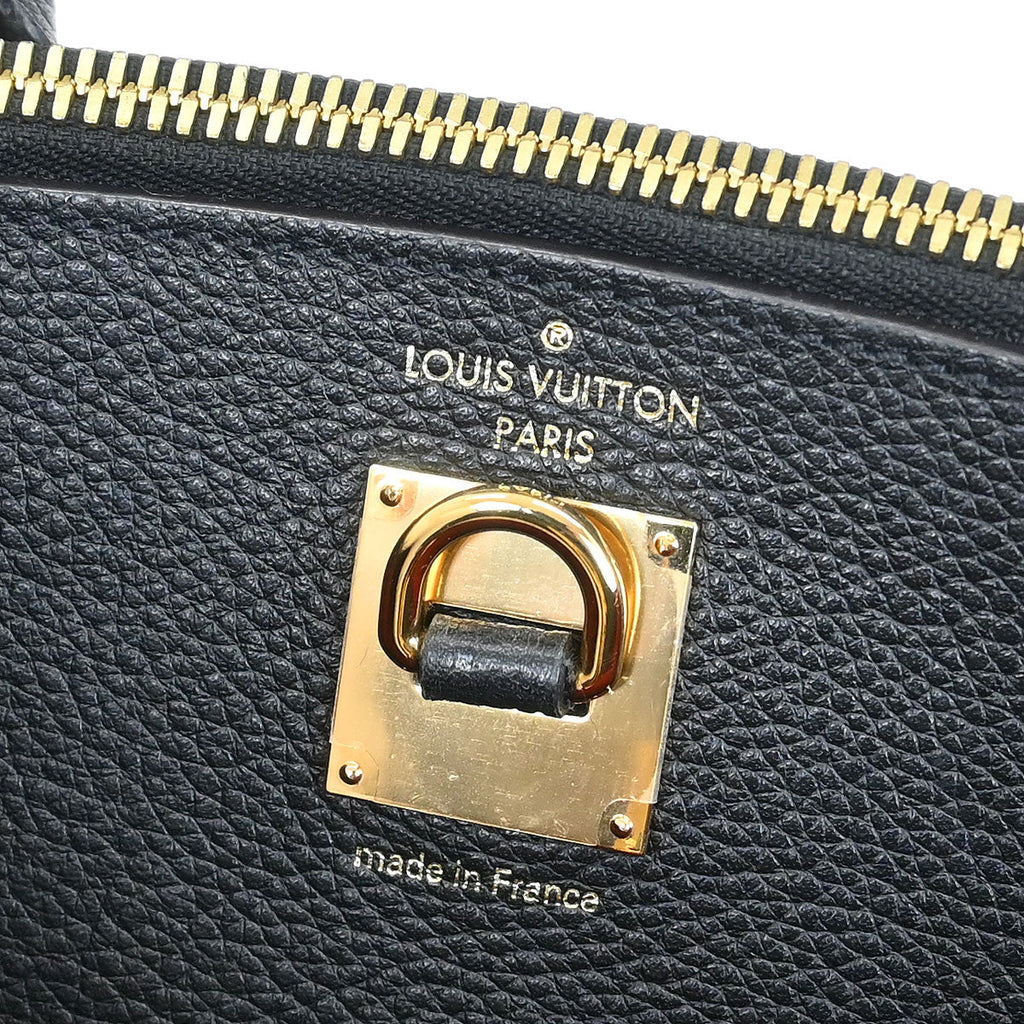 Louis Vuitton Red Black City Steamer PM 2way Handbag M54868