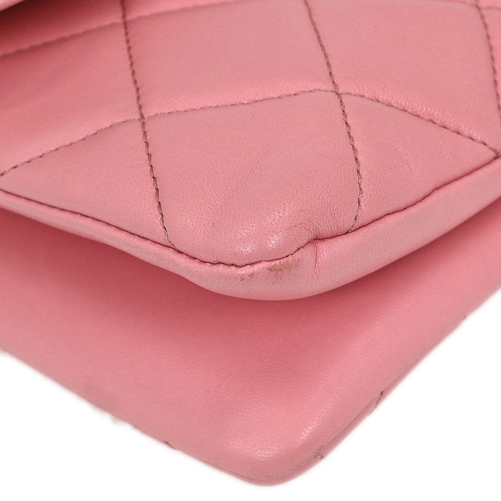 Chanel 2019 Pink Lambskin Trendy CC Shoulder Bag