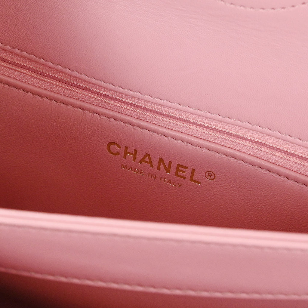 Chanel 2019 Pink Lambskin Trendy CC Shoulder Bag