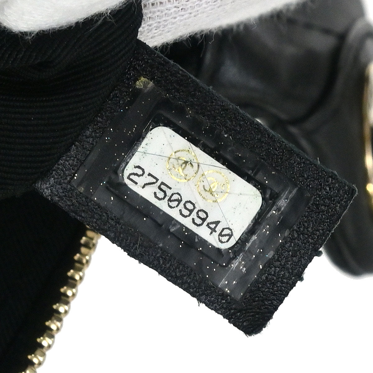 Chanel 2019 Black Lambskin Waist Bum Bag