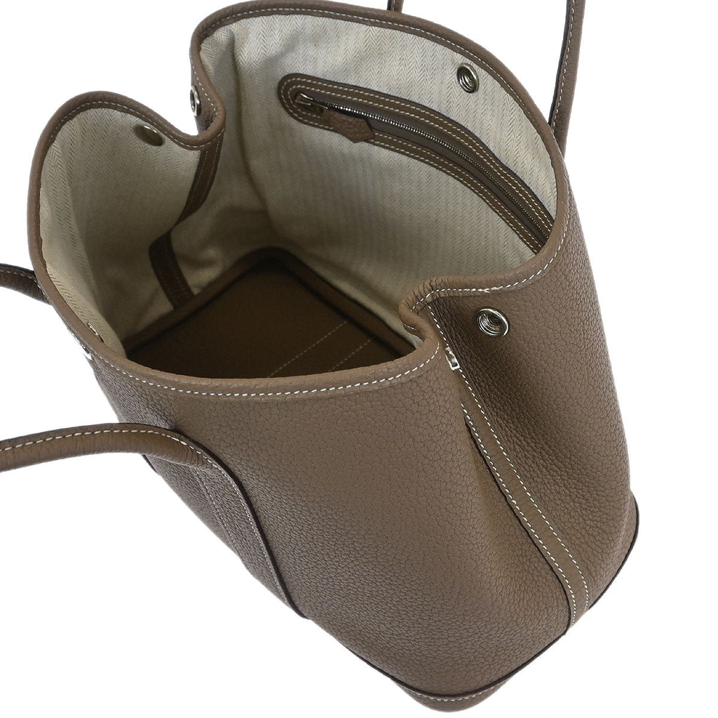 Hermes Etoupe Negonda Garden Party 30 TPM Tote Bag