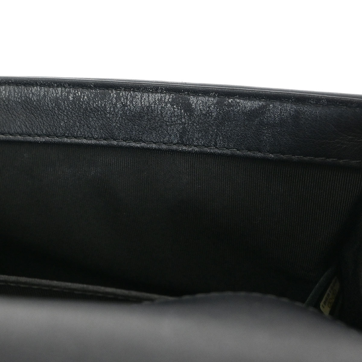 Boy Chanel 2016-2017 Black Lambskin Chevron Medium Shoulder Bag