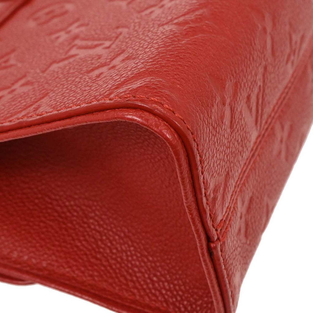 Louis Vuitton Red Monogram Empreinte Saint Sulpice PM M43393