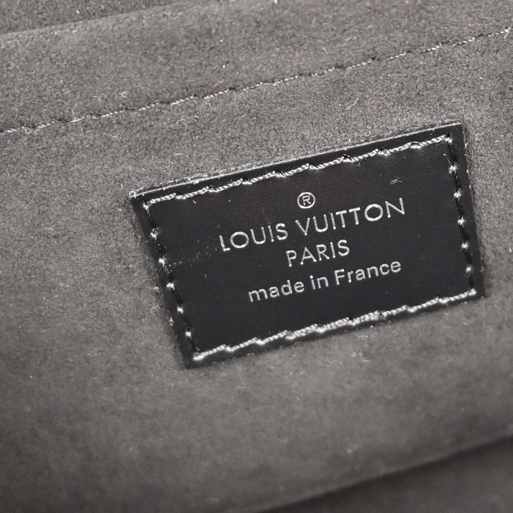 Louis Vuitton Black Epi Pochette Montaigne Handbag M59292