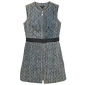 Louis Vuitton 2016 Sleeveless Dress Indigo #36