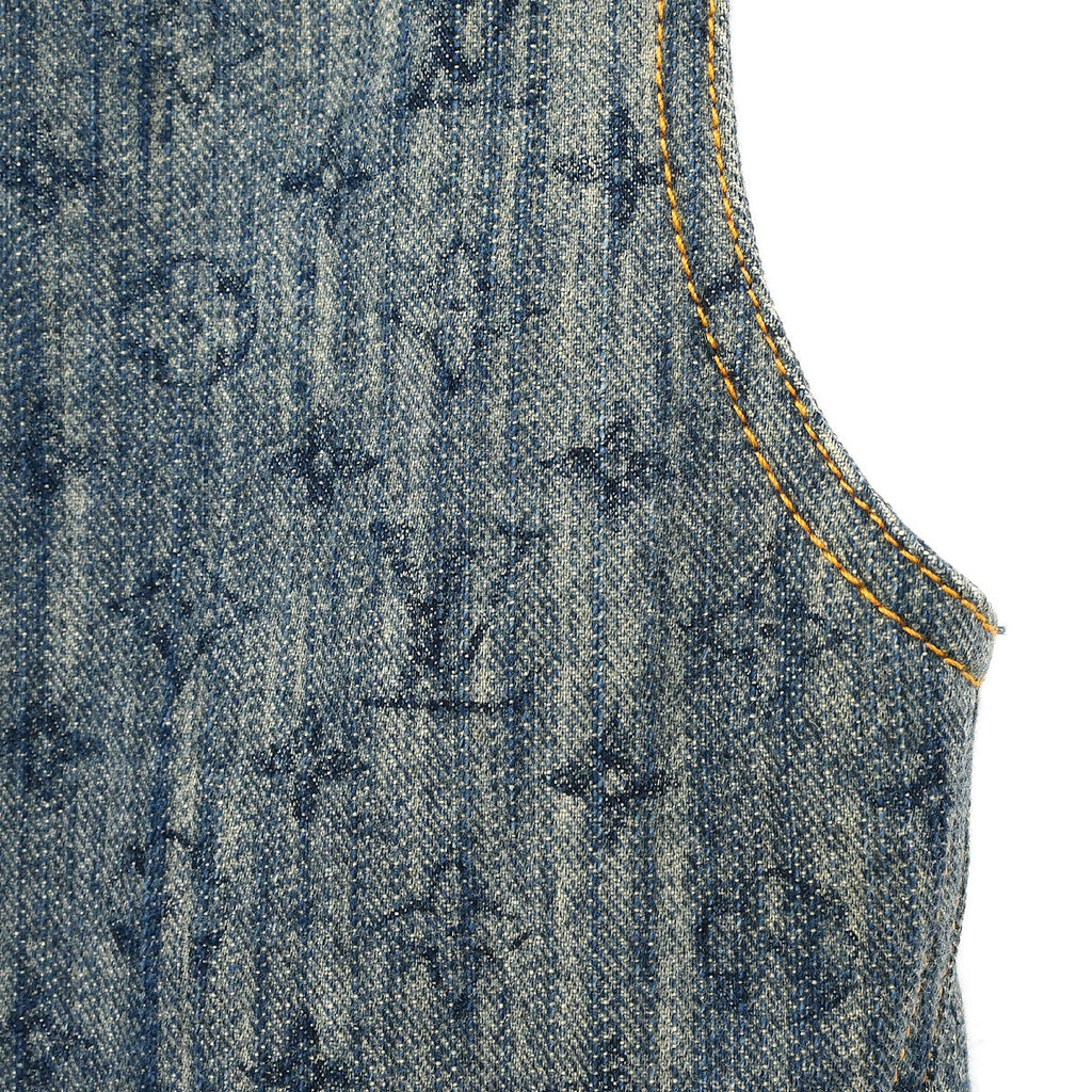 Louis Vuitton 2016 Sleeveless Dress Indigo #36