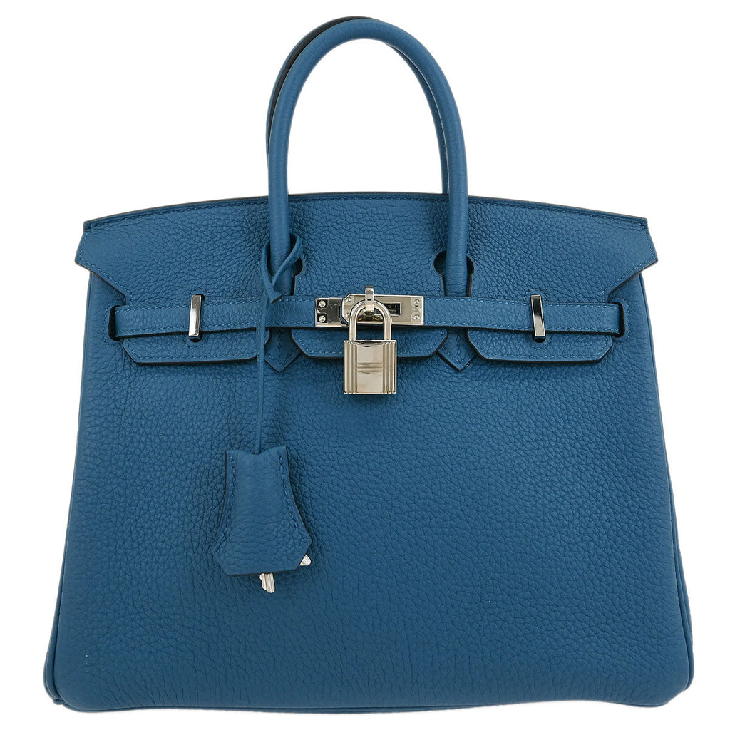 Hermes 2016 Cobalt Togo Birkin 25 Handbag