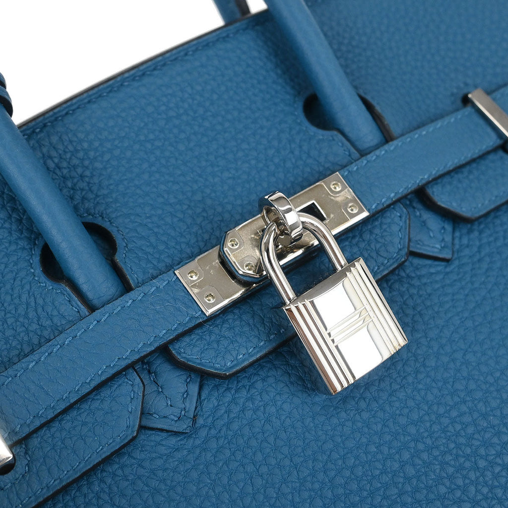 Hermes 2016 Cobalt Togo Birkin 25 Handbag