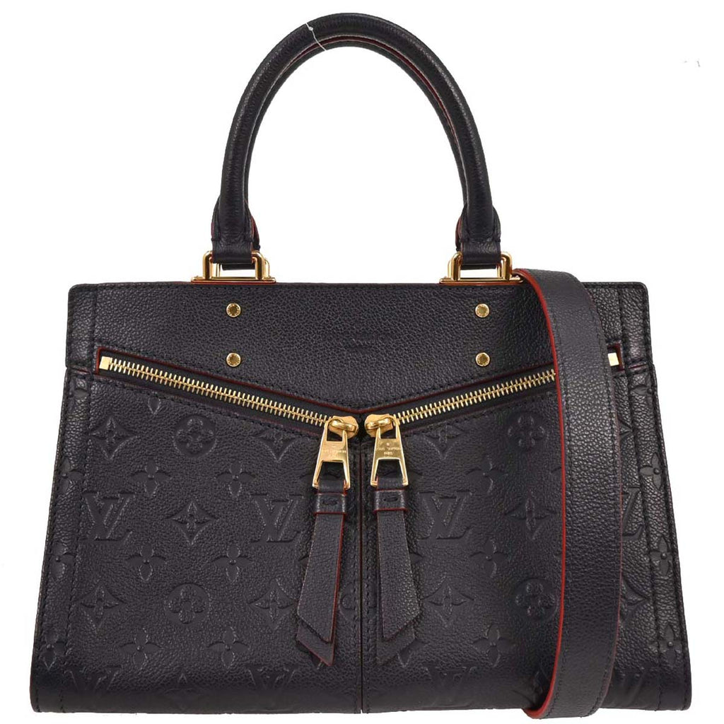 Louis Vuitton 2019 Navy Monogram Empreinte Sully PM Handbag M54195