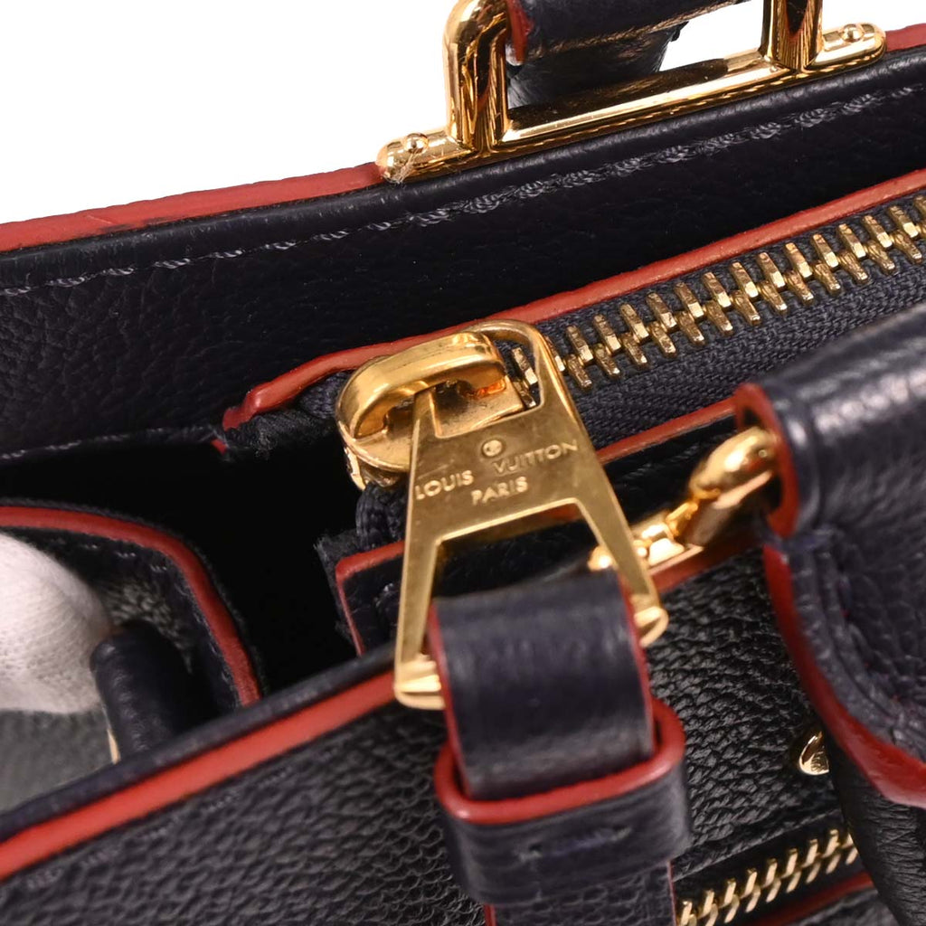 Louis Vuitton 2019 Navy Monogram Empreinte Sully PM Handbag M54195