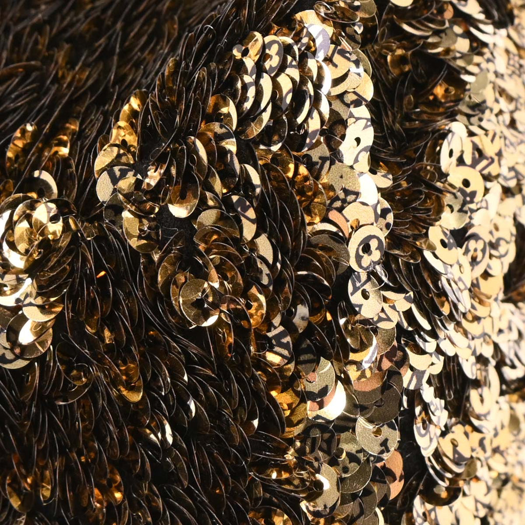 Louis Vuitton 2019 Gold Black Mini Noe Rococo All Sequin Bag
