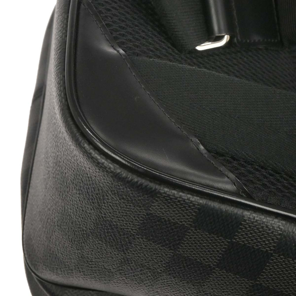 Louis Vuitton 2016 Black Damier Graphite Michael Backpack N58024