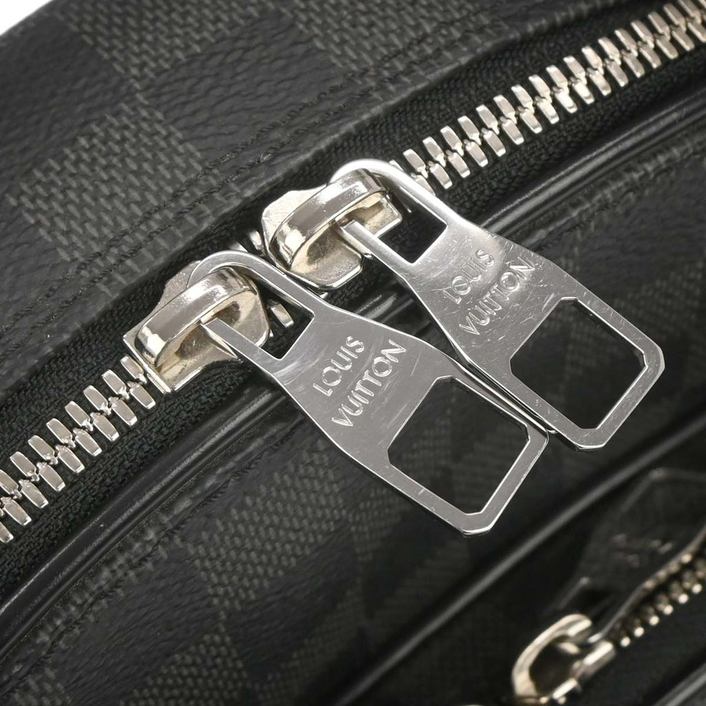 Louis Vuitton 2016 Black Damier Graphite Michael Backpack N58024