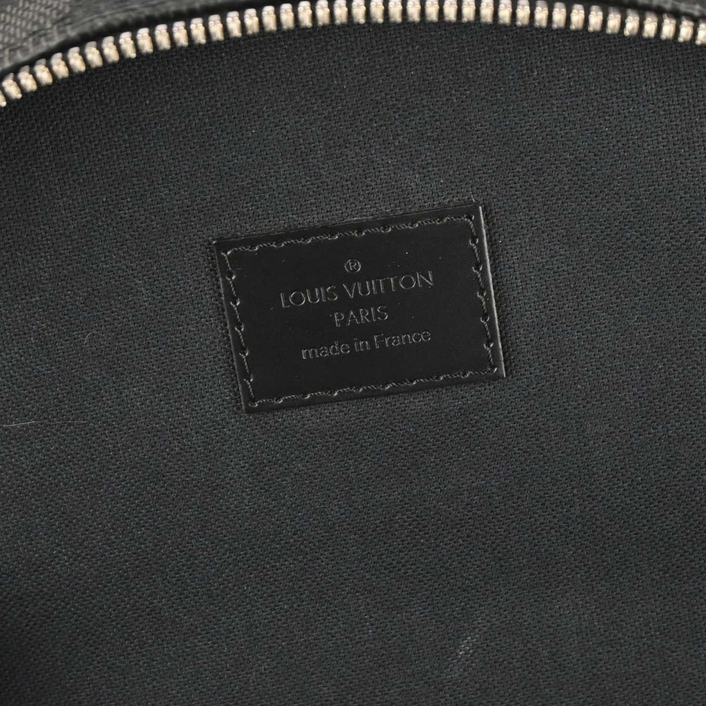 Louis Vuitton 2016 Black Damier Graphite Michael Backpack N58024