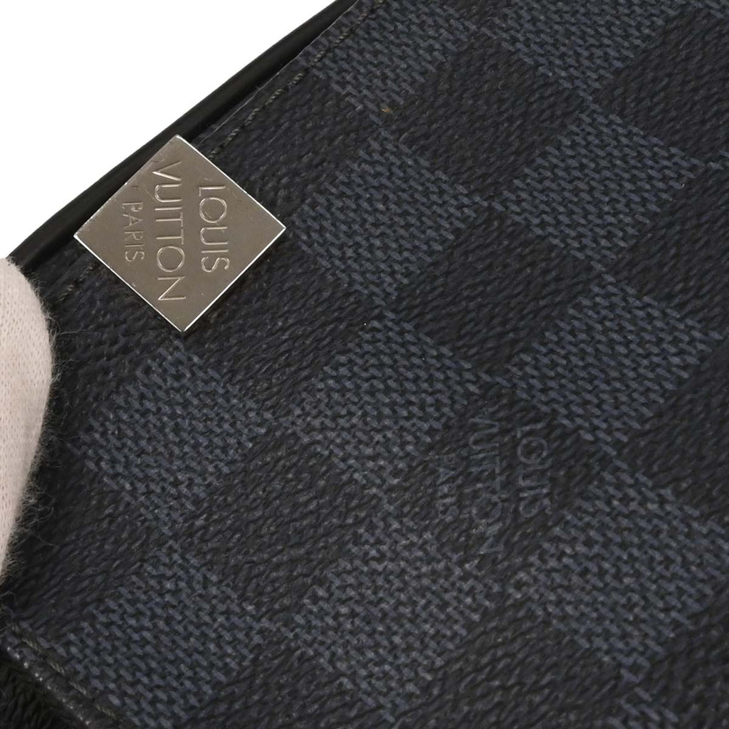 Louis Vuitton 2017 Damier Cobalt District PM NM Shoulder Bag N50005