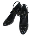 Louis Vuitton * 2018 Black Patent Leather Pumps Shoes #37