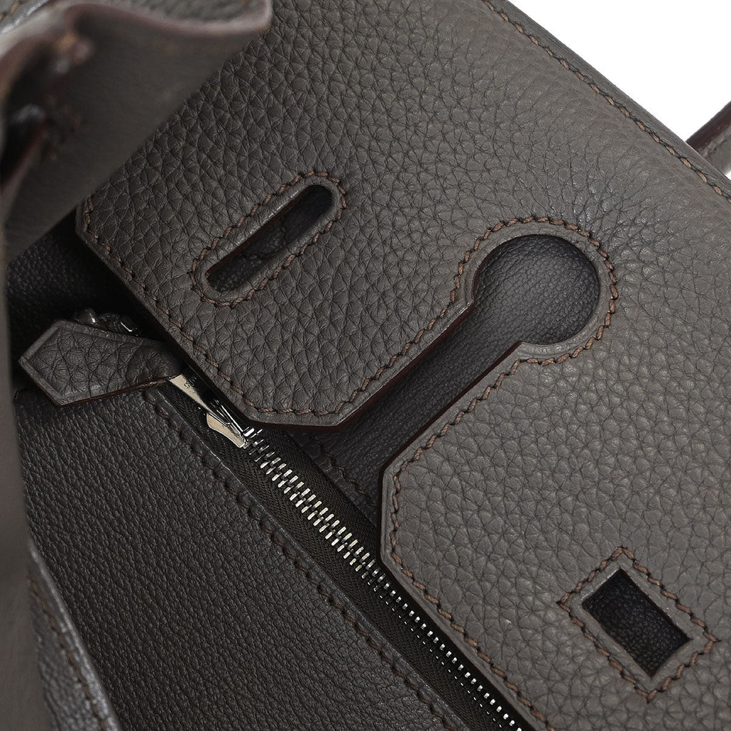 Hermes 2012 Etain Togo Birkin 30 Handbag