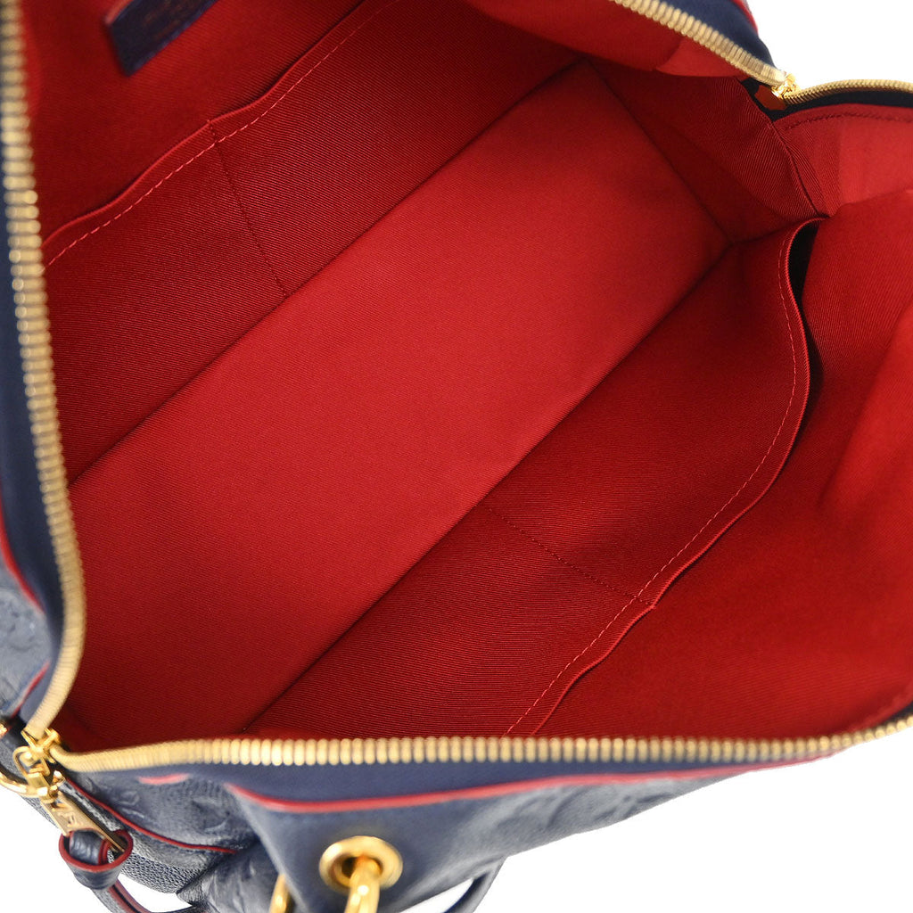 Louis Vuitton 2019 Navy Monogram Empreinte Ponthieu PM M43721