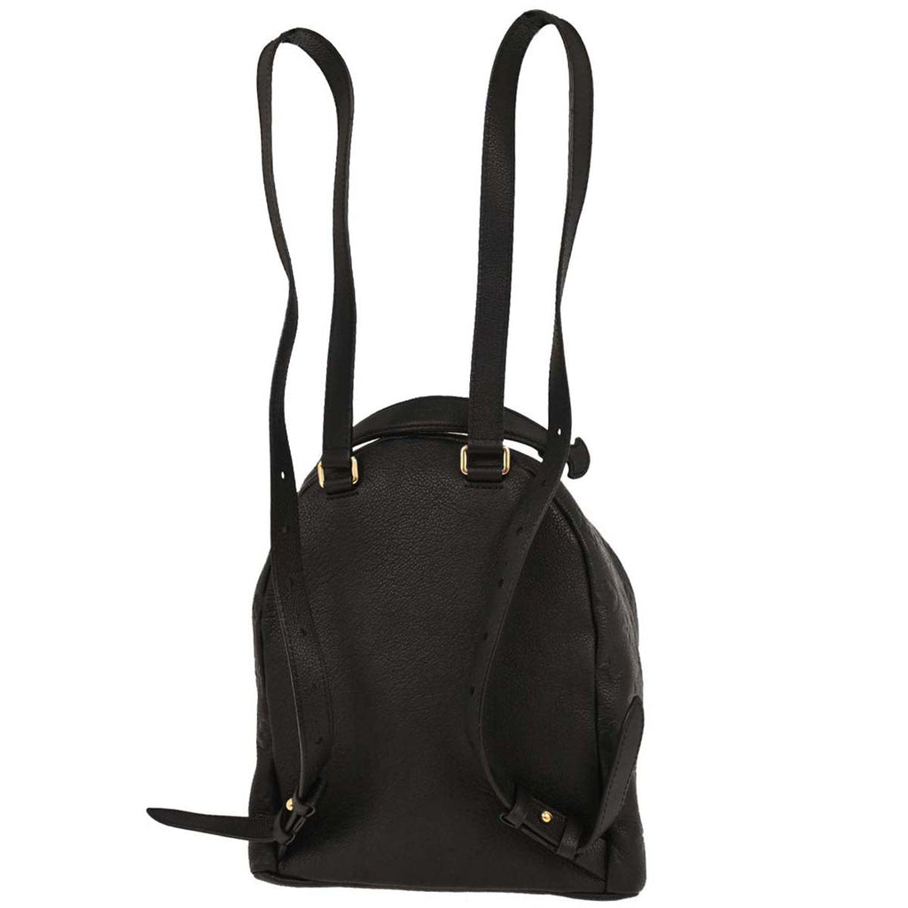 Louis Vuitton 2018 Black Monogram Empreinte Sorbonne Backpack M44016
