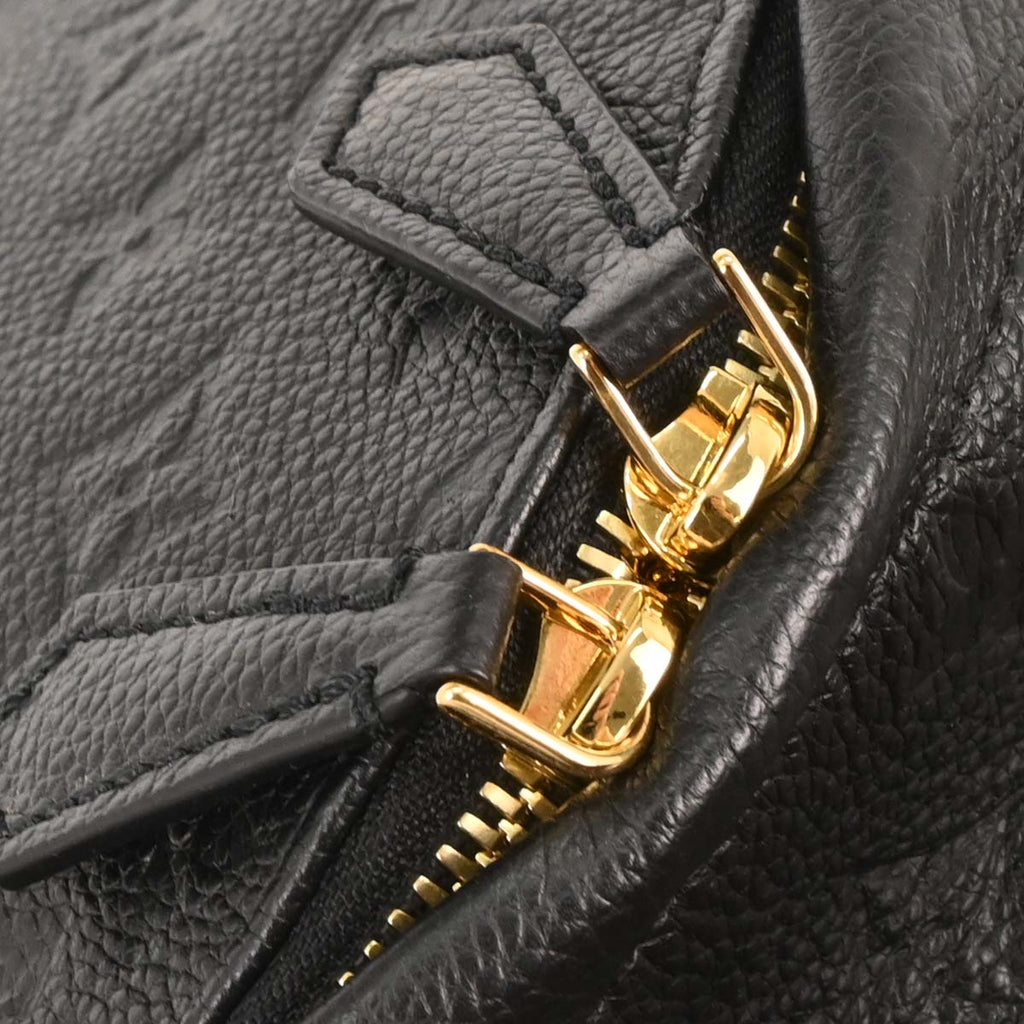 Louis Vuitton 2018 Black Monogram Empreinte Sorbonne Backpack M44016