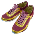 Chanel * Pink Sneakers Shoes #37