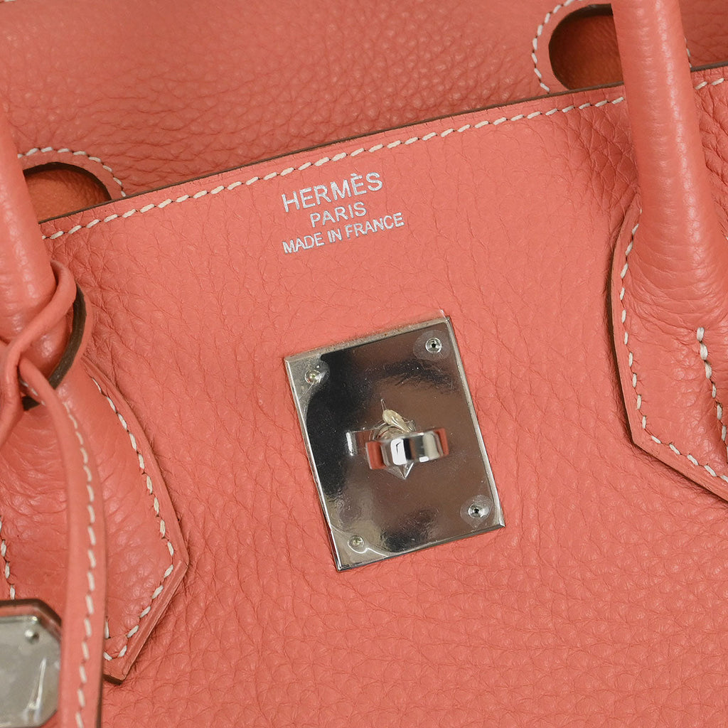 Hermes 2013 Crevette Taurillon Clemence Birkin 35 Handbag