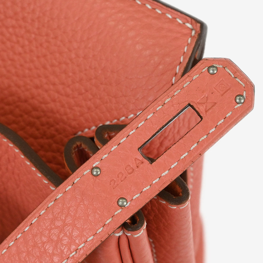 Hermes 2013 Crevette Taurillon Clemence Birkin 35 Handbag