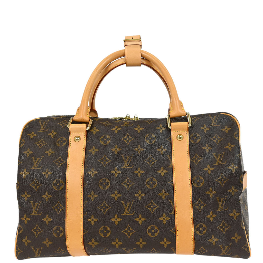 Louis Vuitton 2010 Monogram Carryall Duffle Bag M40074