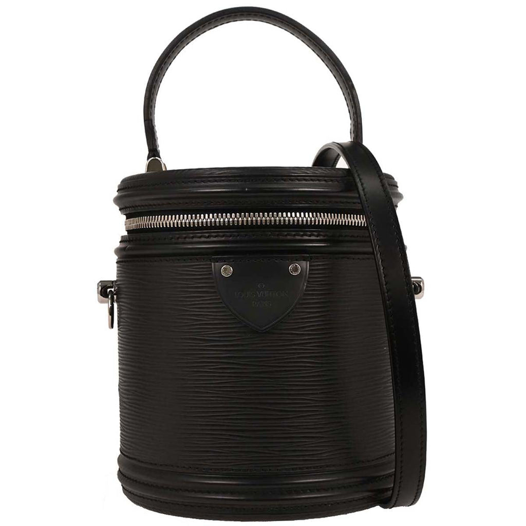 Louis Vuitton 2018 Black Epi Cannes 2way Vanity Handbag M52226