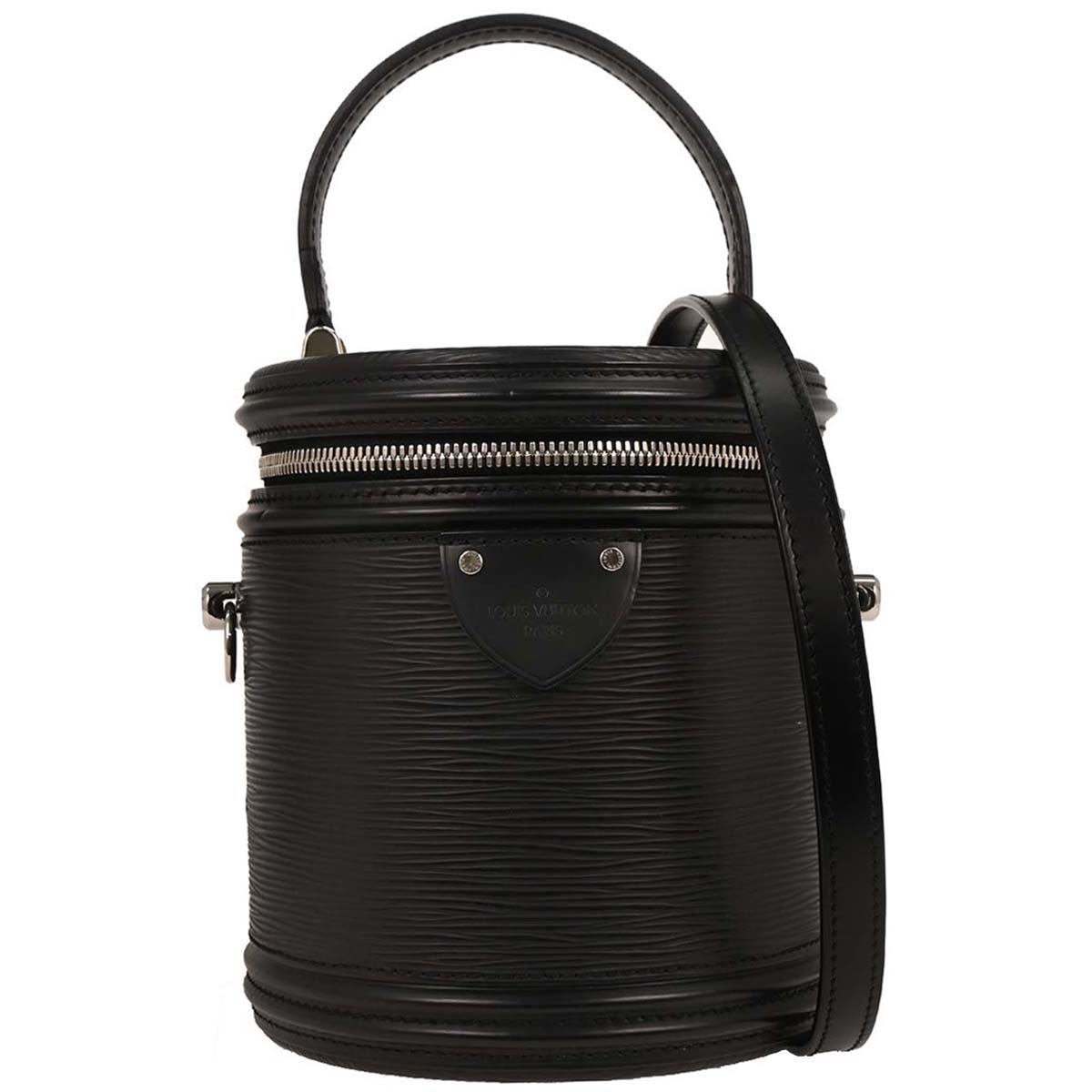 Louis Vuitton 2018 Black Epi Cannes 2way Vanity Handbag M52226