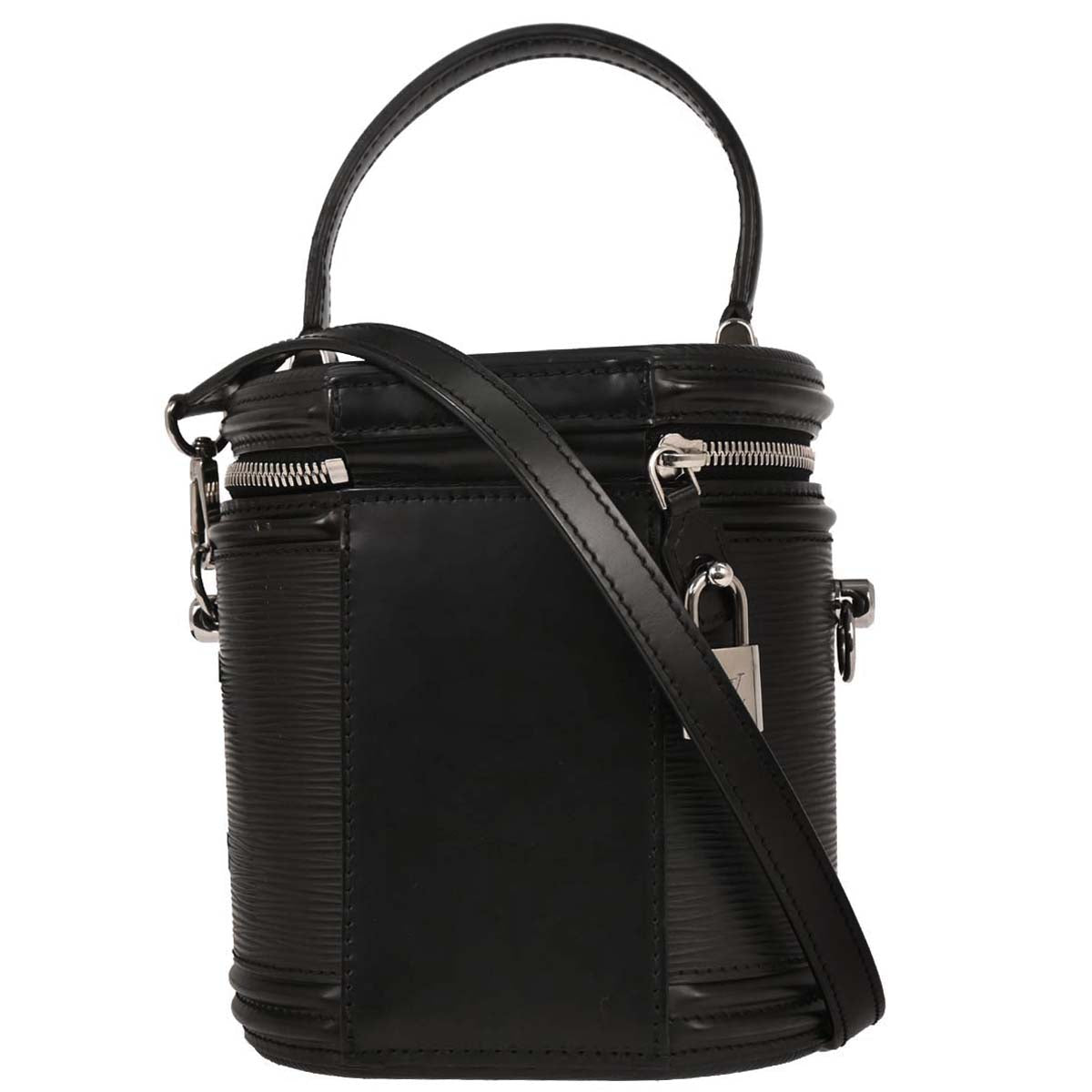 Louis Vuitton 2018 Black Epi Cannes 2way Vanity Handbag M52226