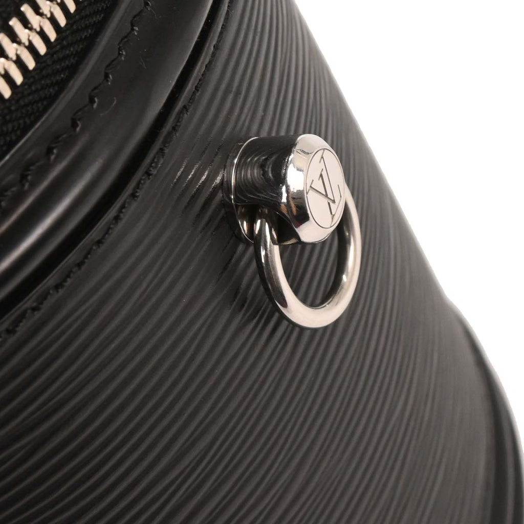 Louis Vuitton 2018 Black Epi Cannes 2way Vanity Handbag M52226