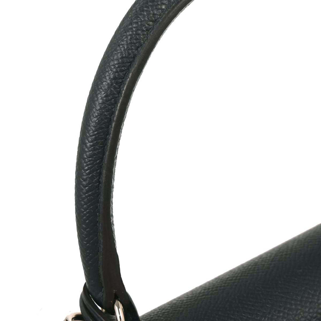 Hermes Vert Cypres Epsom Kelly 28 Sellier 2way Shoulder Handbag