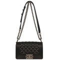Boy Chanel 2019 Black Caviar Small Chain Shoulder Bag
